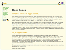 Tablet Screenshot of hippo.nipax.cz